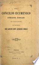 Sul concilio ecumenico