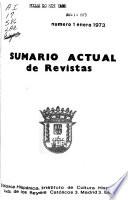 Sumario actual de revistas