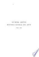Summa artis, historia general del arte