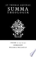 Summa Theologiae: Volume 10, Cosmogony
