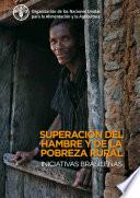 Superación del hambre y de la pobreza rural: Iniciativas Brasileñas