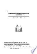 Supervisando los servicios públicos de electricidad
