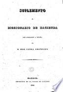 Supplemento al diccionario de hacienda con aplicación a España