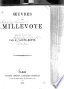 Œuvres précédées d'une notice par M. Sainte-Beuve