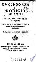 Svcessos y prodigios de amor en ocho novelas exemplares