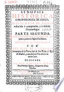 Synopsis historica chronologica de España o Historia de España reducida à compendio, y à debida chronologia