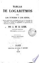 Tablas de logaritmos