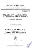 Tablas de Marea