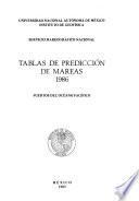 Tablas de predicción de mareas