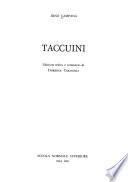 Taccuini