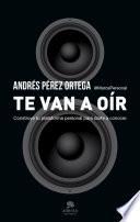 Libro Te van a oír