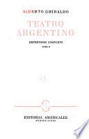 Teatro argentino, repertorio completo: El café de Mamá Juana. Se aguó la fiesta. Adaptaciones: Inmortal. David Copperfield. El capitán Veneno. Ramona. Teatro infantil: Andresito Vázquez. Juicios de la prensa