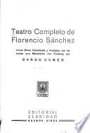 Teatro completo de Florencio Sánchez