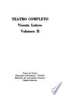 Teatro completo