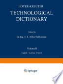 Technological Dictionary