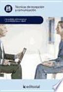 Técnicas de recepción y comunicación - MF0975_2
