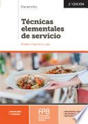 Técnicas elementales de servicio 2.ª edición 2019