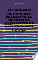 Temario al proceso selectivo al Cuerpo de Ayudantes de Instituciones Penitenciaria