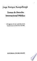 Temas de derecho internacional público