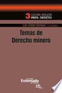 Temas de Derecho Minero