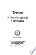 Temas de historia argentina y americana