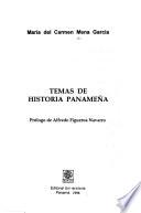 Temas de historia panameña