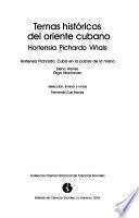 Temas históricos del oriente cubano