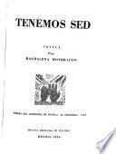 Tenemos sed