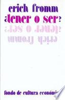 Tener o ser?