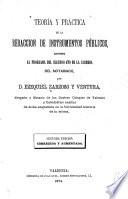 Teoría y práctica de la redacción de instrumentos públicos
