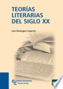 Teorías literarias del siglo XX