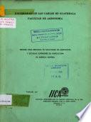 Tercera Mesa Redonda de Facultades de Agronomia y Escuelas Superiores de Agricultura de America Central