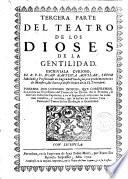 Tercera parte del teatro de los dioses de la gentilidad