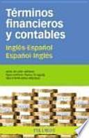 Términos financieros y contables : inglés-español, español-inglés