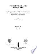 Tesauro de datos históricos: N-R