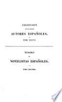 Tesoro de novelistas Españoles antiguos y modernos