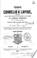 Tesoros de Cornelio á Lápide