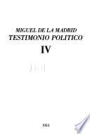 Testimonio político