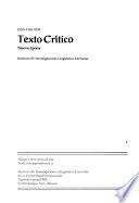 Texto crítico