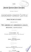 The American Aberdeen-Angus Herd-book