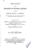 The Annals and Magazine of Natural History