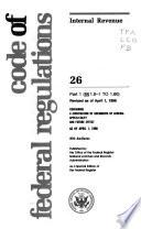 The Code of Federal Regulations of the United States of America