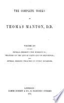 The Complete Works of Thomas Manton, D.D.