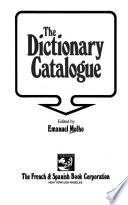 The Dictionary Catalogue