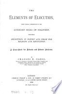 The elements of elocution