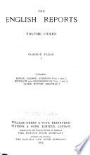 The English Reports: Common Pleas (1486-1865)