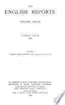 The English Reports