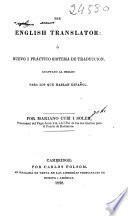 The English Translator O Nuevo i Práctico Sistema de Traducción