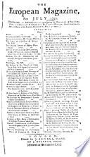 The European Magazine, and London Review