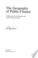 The Geography of Public Finance